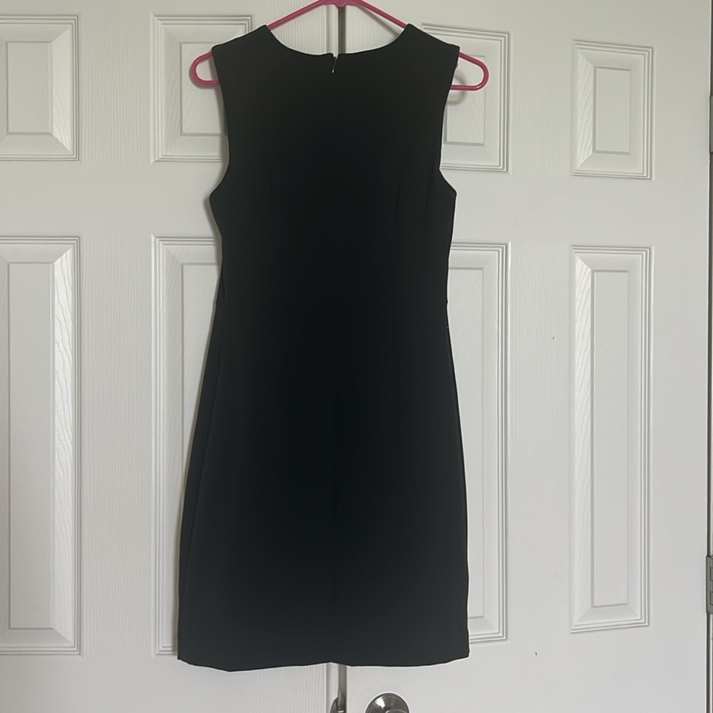 A new day Elegant Black Sleeveless Sheath Dress size 2 - Picture 3 of 4